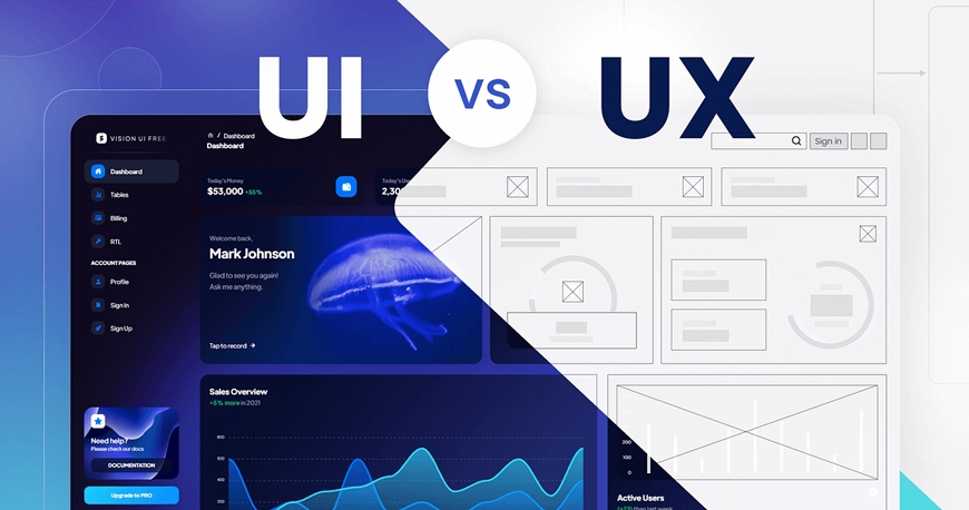 تفاوت ui و ux چیست