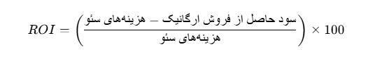 محاسبه بازگشت سرمایه در سئو (SEO ROI)